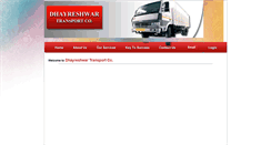 Desktop Screenshot of dhayreshwartransport.com
